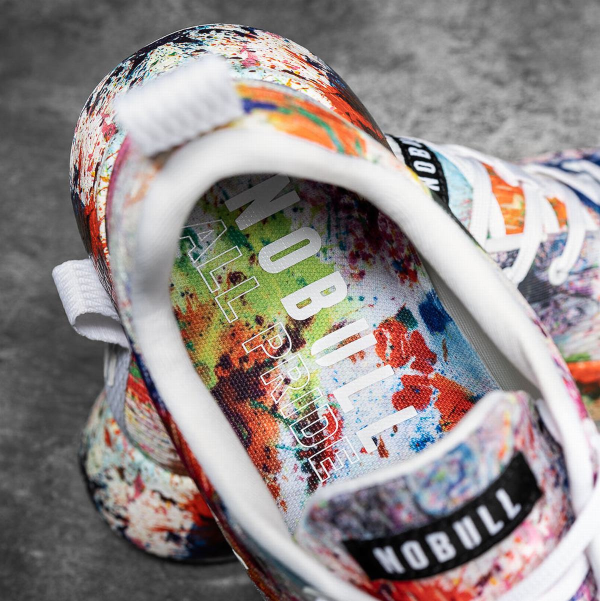 Nobull Art Work Runner+ Men's Running Shoes Multicolor | Australia (VA1982)